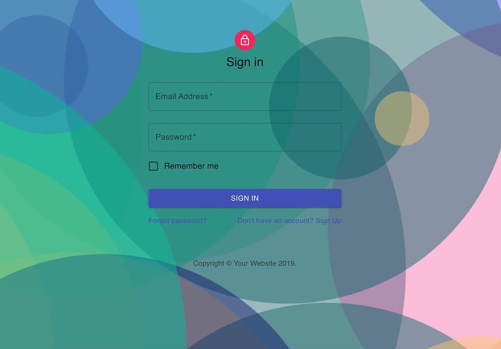 React background color. Js Particles animation. React background.